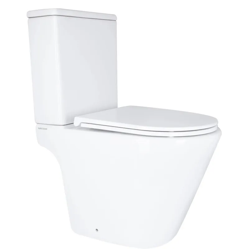 фото Унітаз-компакт Mixxus BEVEL-0405-R 605х370х800mm, система змиву RIMLESS (MI6728)