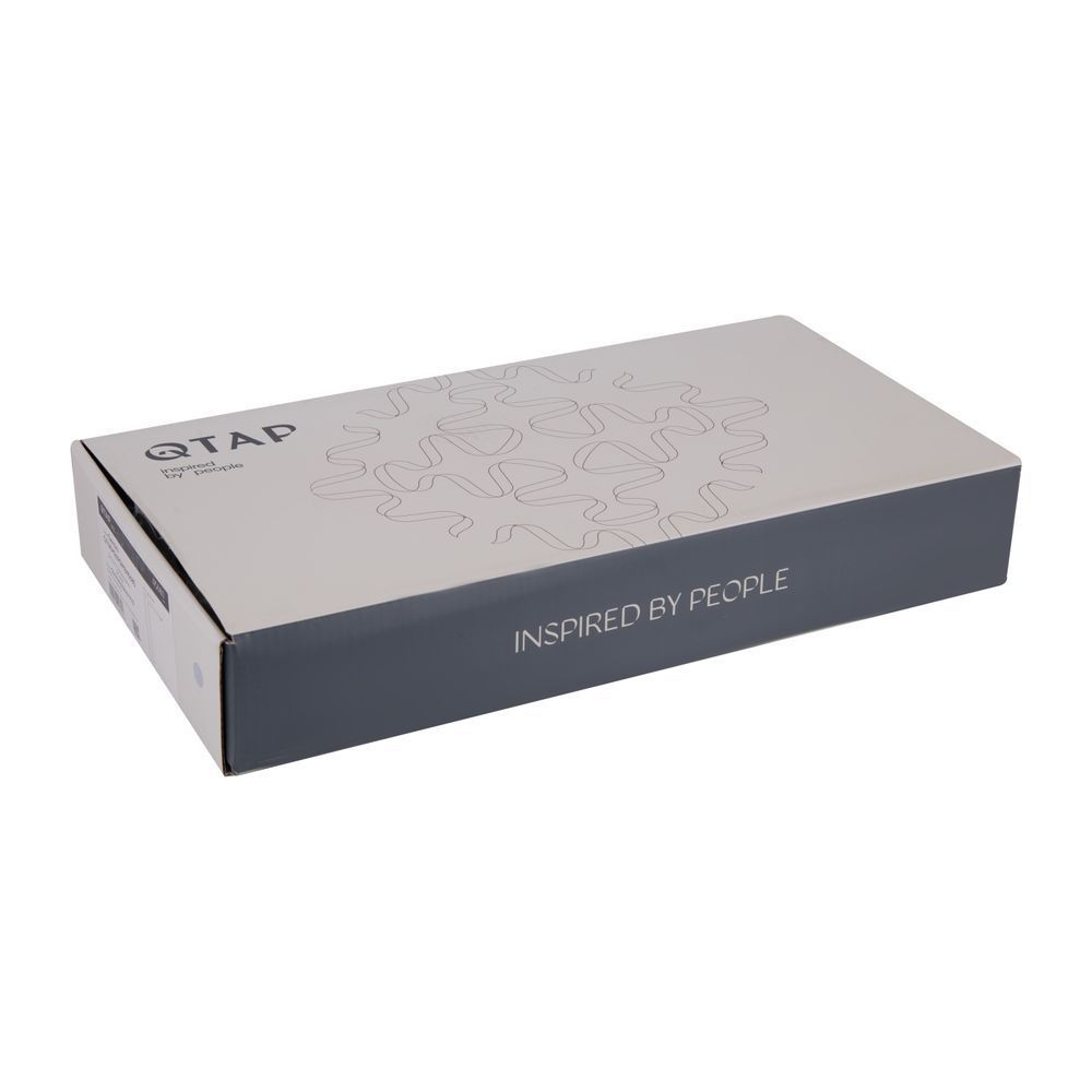 фото Смеситель для раковины Qtap Gemini высокий QTGEM269GMB45680 Gunmetal Black PVD