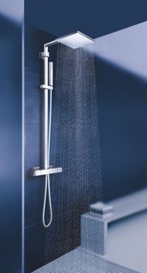 фото Душова система з термостатом для душа Grohe Euphoria Cube System (26087000)