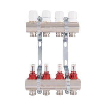 фото Коллектор с расходомерами Thermo Alliance Standart 1" 4 выхода SD235W4