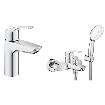 фото Набір змішувачів для ванни Grohe Eurosmart (UA123302S0)