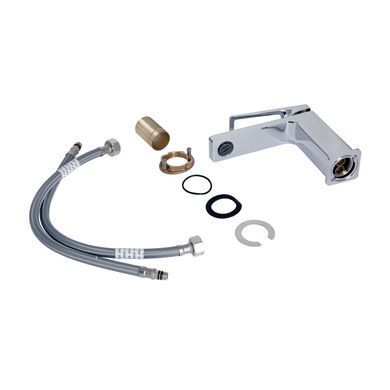фотографія Змішувач для раковини Gemini Loopi QTGEM2701CRM45699 Chrome