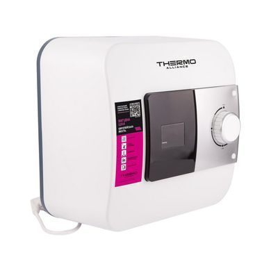 фото Водонагреватель электрический Thermo Alliance 10 л над мойкой вертикальный, мокрый ТЭН 1,5 кВт SF10X15N