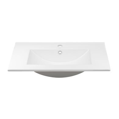 фотографія Раковина Qtap Albatross 700х460х180 White без донного клапана QT01113070CW