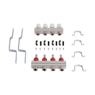 фото Коллектор с расходомерами Thermo Alliance Standart 1" 4 выхода SD235W4