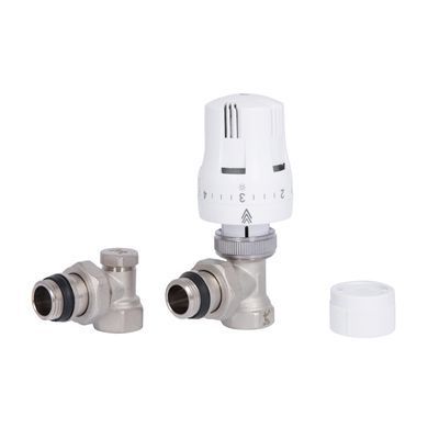 фото Термостатический набор Thermo Alliance Standart угловой 1/2" TAS352W15