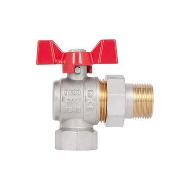 фото Кран шаровой "Американка" Thermo Alliance Standart 3/4" ВН угловой SD222NW20PN40