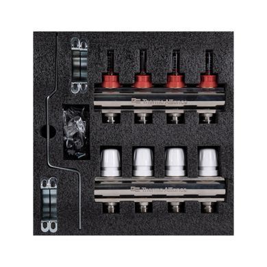 фото Коллектор с расходомерами Thermo Alliance Standart 1" 4 выхода SD235W4