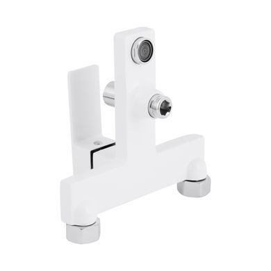 фотографія Змішувач для ванни Qtap Gemini (з душовим гарнітуром) QTGEM259CRW45683 Chrome/White
