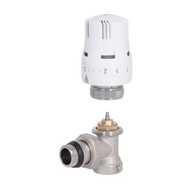 фото Термостатический набор Thermo Alliance Standart угловой 1/2" TAS352W15