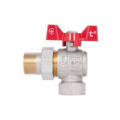 фото Кран шаровой "Американка" Thermo Alliance Standart 3/4" ВН угловой SD222NW20PN40