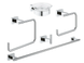 фото Набір аксесуарів 5 в 1 Grohe Essentials Cube New (40758001)