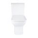 Унітаз підлоговий Qtap Aries Rimless безобідковий з сидінням Soft-close WHITE QT03228302W