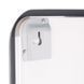 Дзеркало Qtap Mideya (DC-F911) 500х800 з LED-підсвічуванням Touch, з антизапотіванням, з годинником, димером, рег. яскравості QT2078F911W