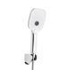 Змішувач для ванни Qtap Gemini (з душовим гарнітуром) QTGEM259CRW45683 Chrome/White