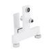 Змішувач для ванни Qtap Gemini (з душовим гарнітуром) QTGEM259CRW45683 Chrome/White