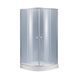 фото Душевая кабина Lidz Latwa SC90x90.SAT.LOW.GR, стекло тон. 4 мм + Lidz Душевой поддон KAPIELKA ST90x90x14