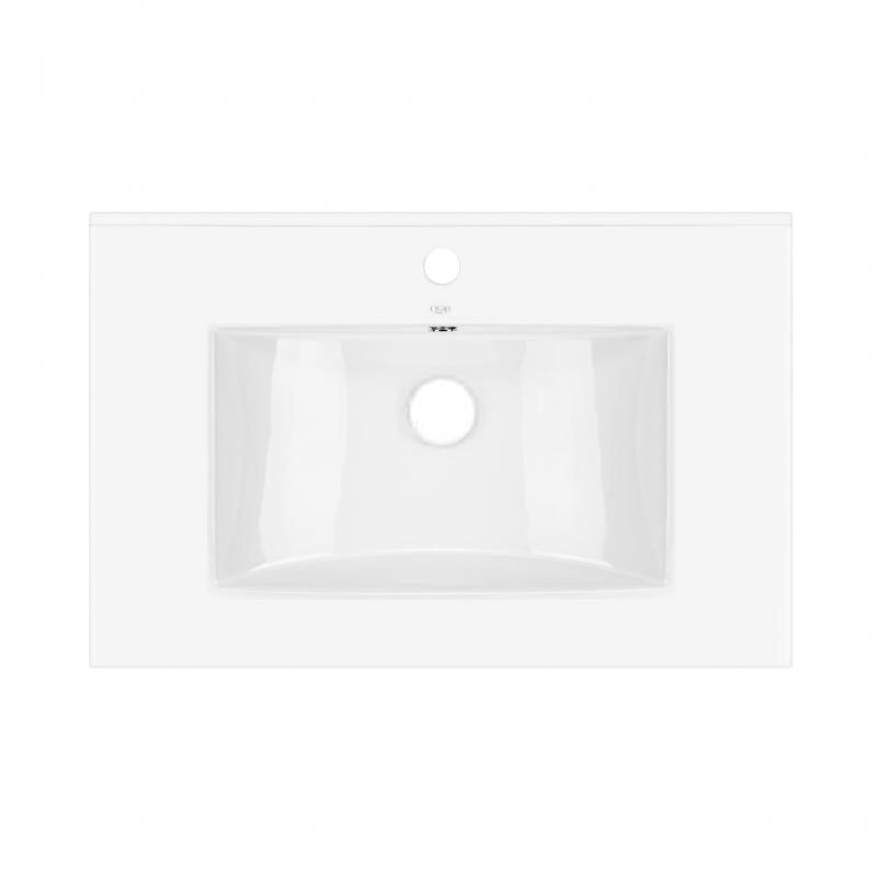 фото Раковина Qtap Albatross 700х460х180 White без донного клапана QT01113070CW