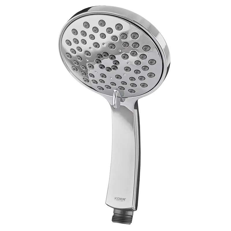 фото Лійка для душу KOER KP-0410-01, 7 функцій (Колір хром) (KR5414)