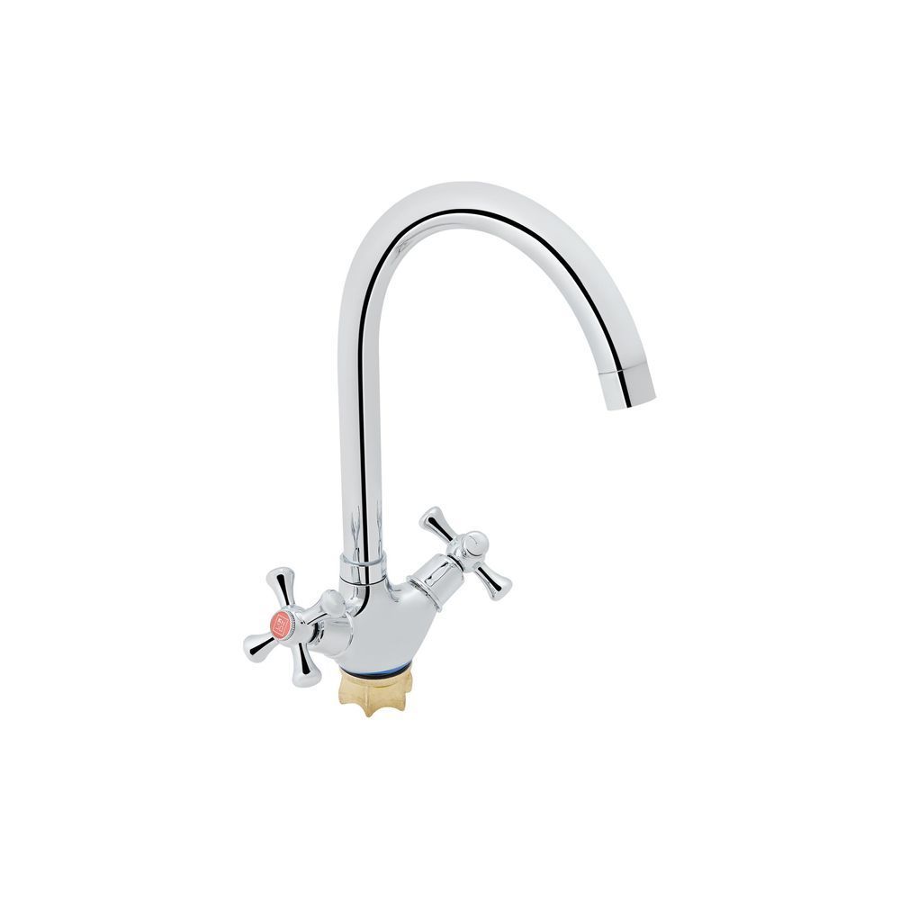 фотографія Смеситель для кухни Lidz Lamb 278F двухвентильный LDLAM278FCRM35071 Chrome