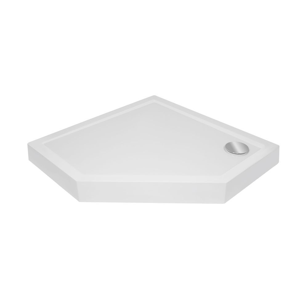фото Душевой поддон Qtap Diamond 309912 90x90x12 см + сифон