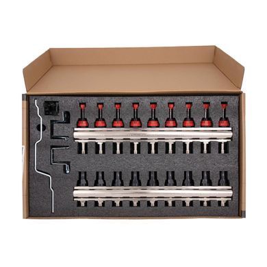 фото Коллектор с расходомерами Thermo Alliance Forte 1" 9 выходов SF001W9