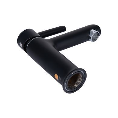 фото Смеситель для раковины Qtap Grand (с гигиеническим душем) QTGRA272CRB45672 Chrome/Black