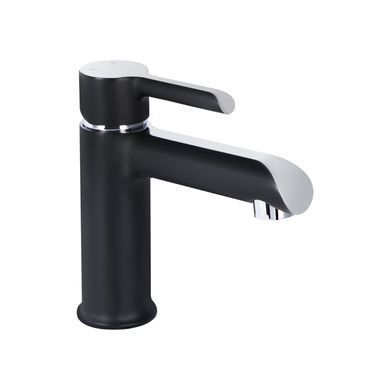 фото Смеситель для раковины Qtap Grand (с гигиеническим душем) QTGRA272CRB45672 Chrome/Black