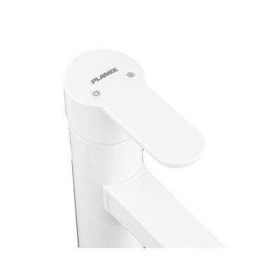 фотографія Змішувач для умивальника PLAMIX RAUL-001-A WHITE (без підведення) (Колір білий) (PM0651)