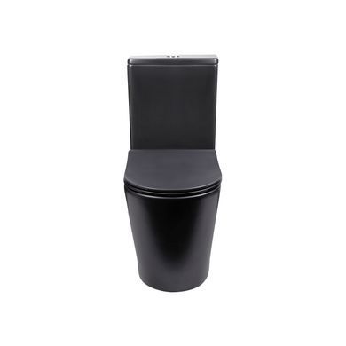 фото Унитаз-компакт Qtap Scorpio безободковый с сиденьем Soft-close QT14222125ARMB