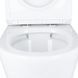 Унітаз підлоговий Qtap Dove Rimless безобідковий з сидінням Soft-close WHITE QT06228380BW