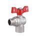 фотографія Кран кульовий Thermo Alliance Forte 1/2" ВЗ для води угловой (метелик) SF267W15