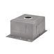 Мойка для кухни интегрированная Lidz Handmade H4050 (LDH4050BRU39258) Brushed Steel 3,0/1,0 мм