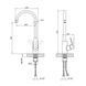 Смеситель для кухни Lidz Like 015F (k35) LDLIK015FCRM42317 Chrome