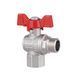 Кран шаровой Thermo Alliance Forte 1/2" ВН для воды угловой (бабочка) SF267W15