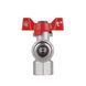 Кран шаровой Thermo Alliance Forte 1/2" ВН для воды угловой (бабочка) SF267W15