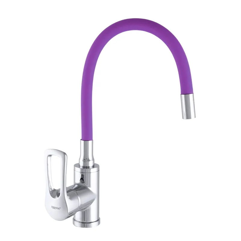 фото Змішувач для кухні Zerix SAR 181 Reflector Purple (ZX2673)