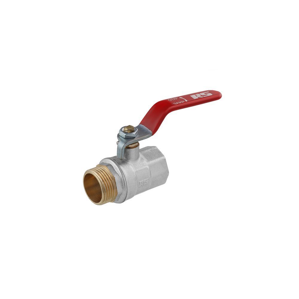фото Кран шаровой STA 3/4" ВН PN30 ручка, никелированный