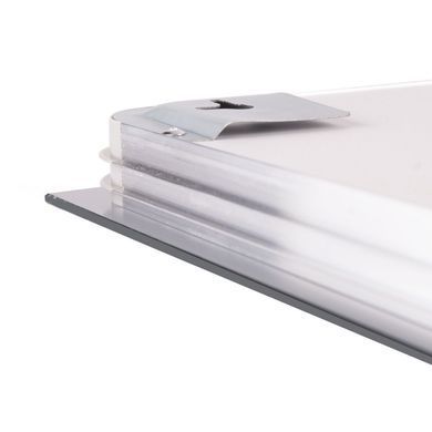 фотографія Дзеркало Qtap Mideya (DC-F937) 600х800 з LED-підсвічуванням Touch, з антизапотіванням, з годинником, димером, рег. яскравості QT2078F937W