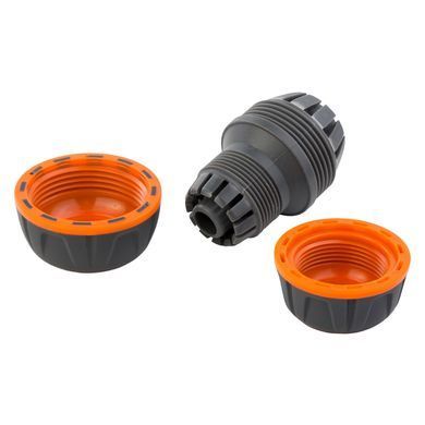 фото Муфта ремонтна для шланга 1/2"&times;3/4" (ABS+TPR) FLORA (5015664)