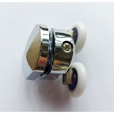 фото Ролики для душових кабін подвійні колеса MIXXUS PREMIUM ROLLERS SCP05-1 CHROME верхні (25mm для DIVERSE SC03) (MI8167)