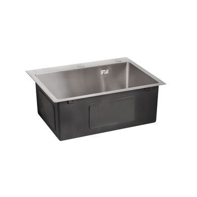 фото Мойка для кухни интегрированная Lidz Handmade H5045 (LDH5045BRU35383) Brushed Steel 3,0/1,0 мм