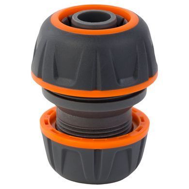 фото Муфта ремонтна для шланга 1/2"&times;3/4" (ABS+TPR) FLORA (5015664)