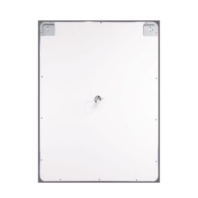 фотографія Дзеркало Qtap Mideya (DC-F937) 600х800 з LED-підсвічуванням Touch, з антизапотіванням, з годинником, димером, рег. яскравості QT2078F937W