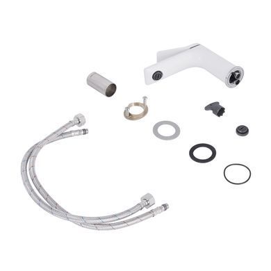 фото Смеситель для раковины Qtap Presto QTPRE270CRW45576 Chrome/White