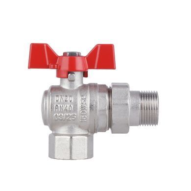 фотографія Кран кульовий &laquo;Американка&raquo; Thermo Alliance Forte 3/4" кутовий SF221W20