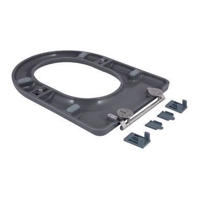 фотографія Унітаз підлоговий Qtap Freedom інклюзивний Rimless безобідковий з сидінням Soft-close WHITE QT22226098W
