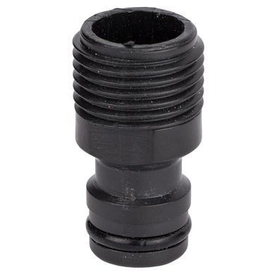 фото Адаптер для конектора 1/2" з зовнішньою різьбою 1/2" (ABS) GRAD (5016355)