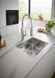 Змішувач для кухні з гнучким виливом Grohe Eurocube (31395000)
