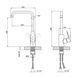 Смеситель для кухни Lidz Like 015F1 (k35) LDLIK015F1CRM42318 Chrome